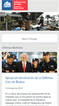Mobile Screenshot of defensacivil.cl